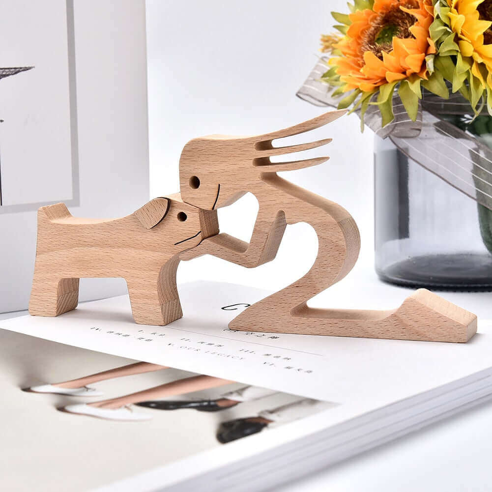 Dänische Holz Tierornamente