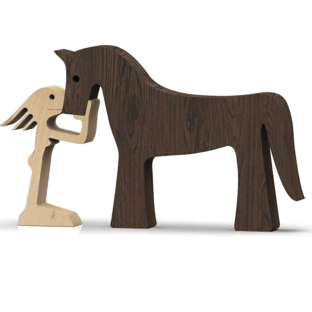 Dänische Holz Tierornamente