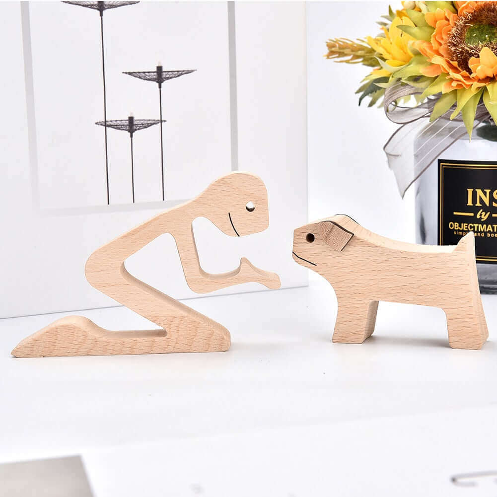 Dänische Holz Tierornamente