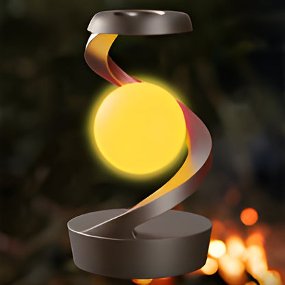 Rotierende schwebende Tischlampe | FloatLight