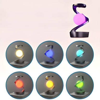 Rotierende schwebende Tischlampe | FloatLight
