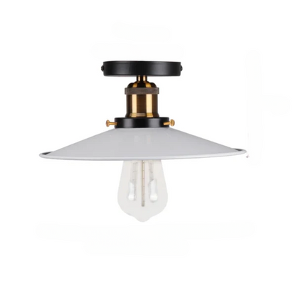 Vintage-Deckenlampe im Industriedesign, Metalllampe für Wohnzimmer oder Schlafzimmer, LED-kompatibel