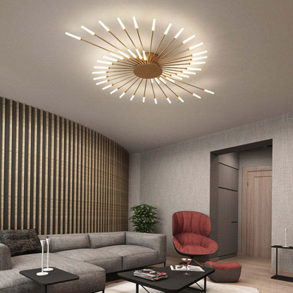 Moderne große LED-Deckenleuchte - LumenMax