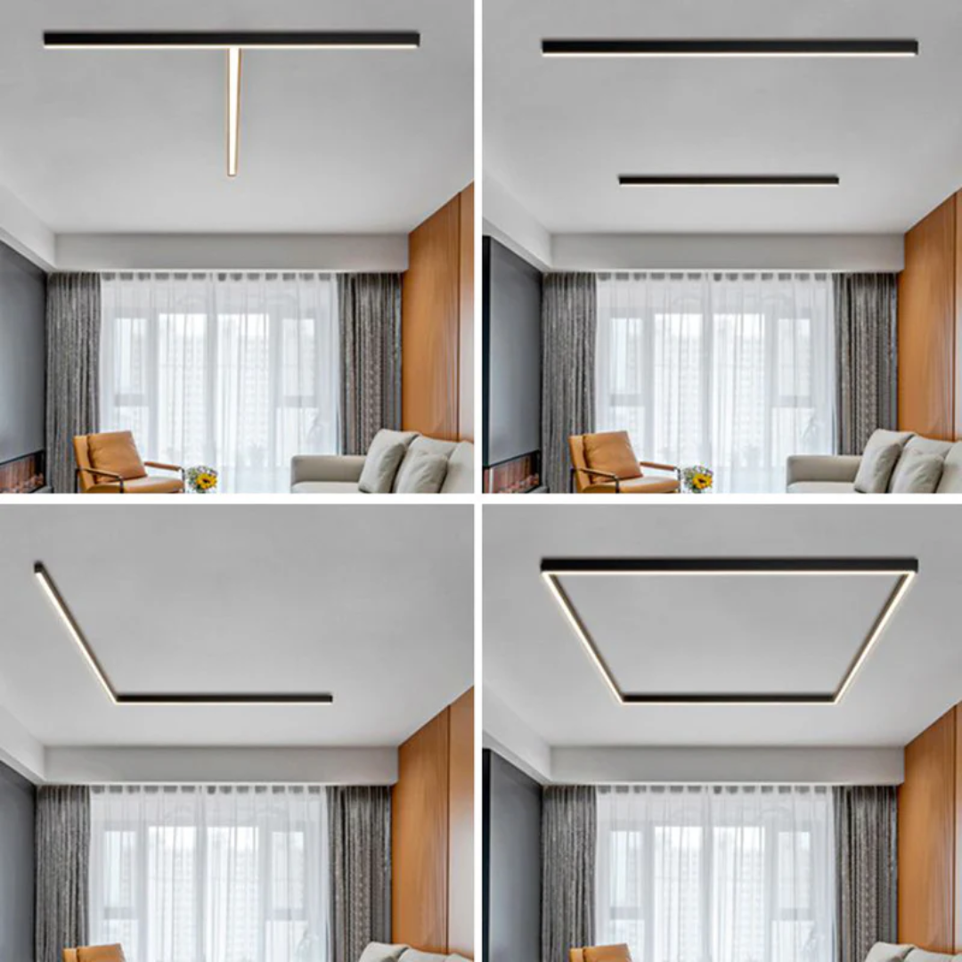 Industrielle lineare LED-Deckenleuchte - Stratum