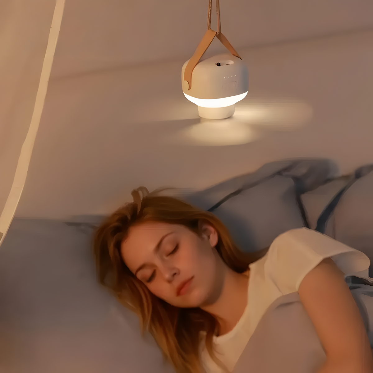 BreezeNova - PortaHaus Lampe Deckenventilator Licht mit Fernbedienung