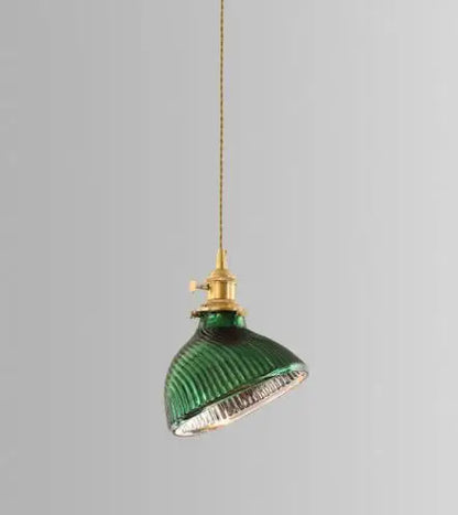 Kreative Vintage Hängeleuchten aus Glas – Retro-Deckenleuchte im Industriedesign