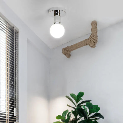Minimalistische Vintage Pendelleuchte – Einfache Deckenleuchte für Wohnzimmer und Flur