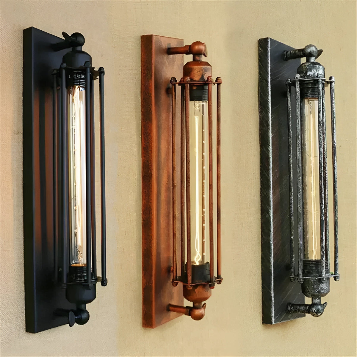 Vintage LED Wandleuchte – Stilvolle Beleuchtung für Wohnzimmer & Flur