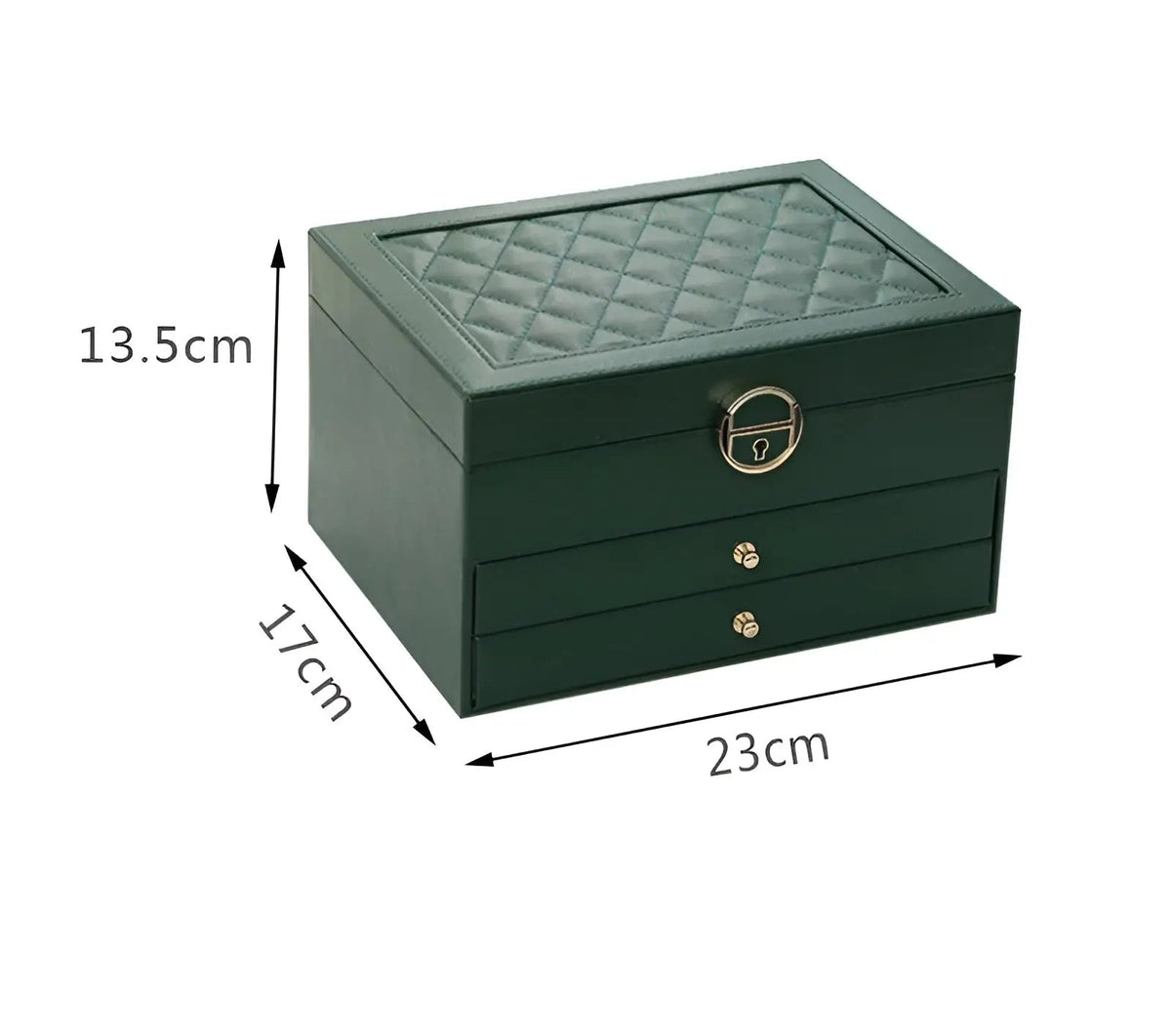 Elegancebox Luxus Schmuckbox – Mehrfachaufbewahrungsbox für Schmuck