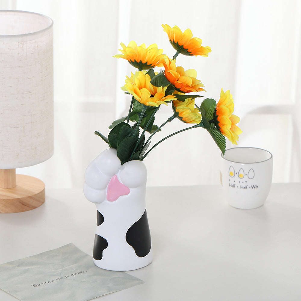 Katze Pfote Vase