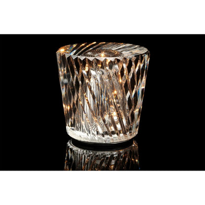 Lampe - Luxus Diamant Kristall LED Wiederaufladbare Tischlampe