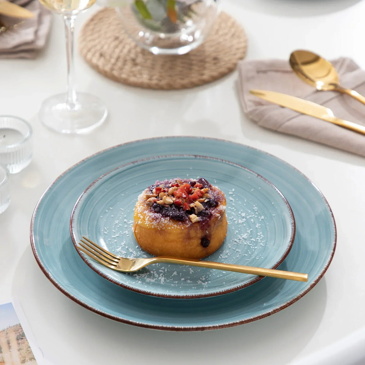 Azzurra Dinner Plate Set - Image 6