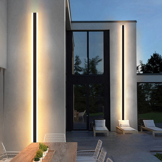 LED Außenlange Wandlampe Heim Zeile