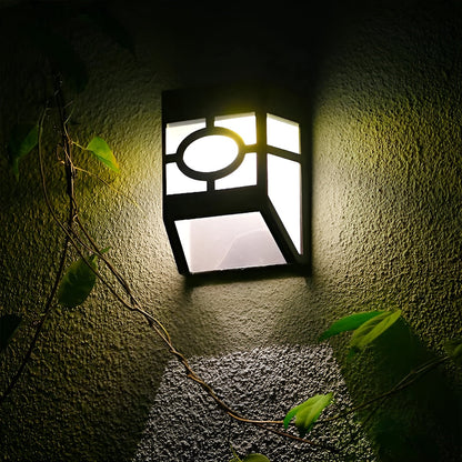 Solar-LED-Wandlampe – Energiesparend und Wetterfest | 2er-Pack für den Außeneinsatz