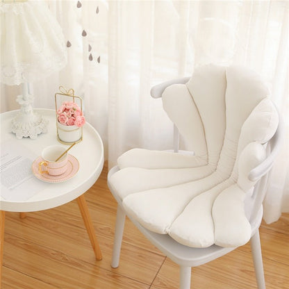 Chic Samt Muschel Kissen - Luxuriöses und stilvolles Kissen für Wohnzimmer, Schlafzimmer