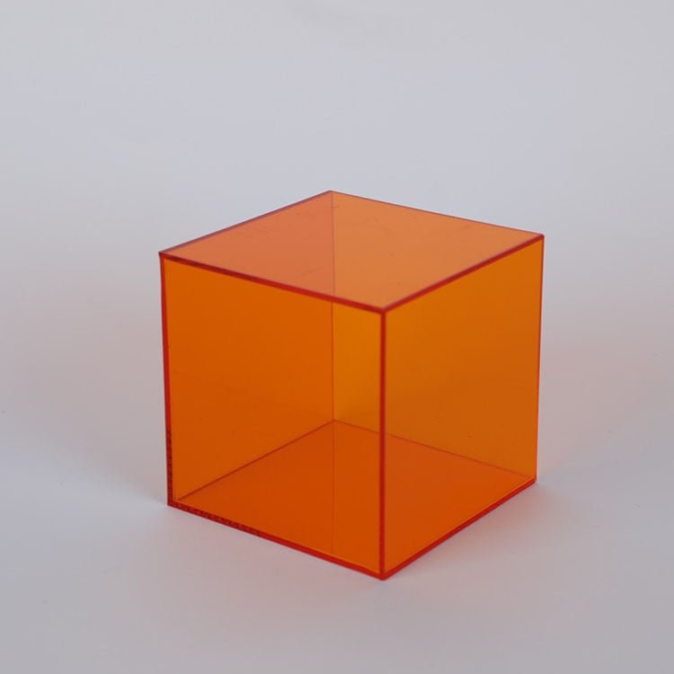 Bunte Acryl-Ausstellungs-Speicherbox