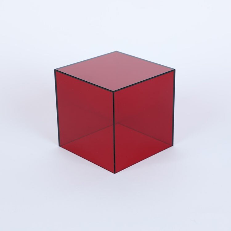 Bunte Acryl-Ausstellungs-Speicherbox
