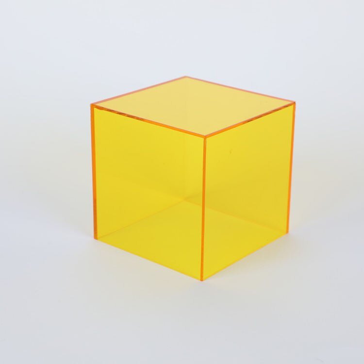 Bunte Acryl-Ausstellungs-Speicherbox