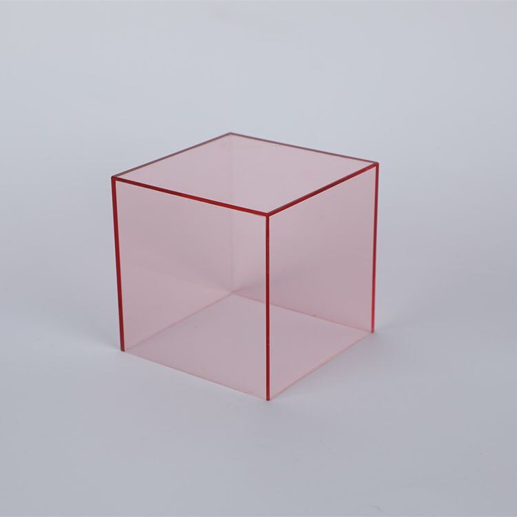 Bunte Acryl-Ausstellungs-Speicherbox