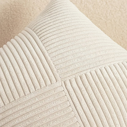 Kissenbezug Set | Boho Stil | Weiches Cord | 2 Stück, 45×45 cm, 50x50 cm