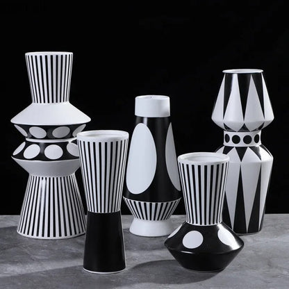 Moderne geometrische Vase