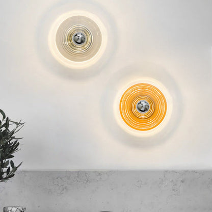 Moderne Wellen-Deckenleuchte – Elegante Glasleuchte für Wohnzimmer oder Schlafzimmer
