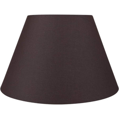Mittlerer Lampenschirm, Stofflampenschirm für Tischlampe und Stehlampe, 7x13x7,8 Zoll, natürlich belüftetes Leinen, handgemacht, Spinne (weiß)