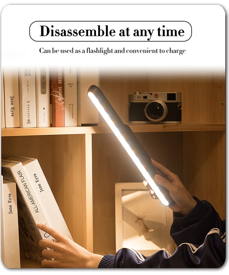 Magnetische wiederaufladbare Touchlampe mit langer Akkulaufzeit