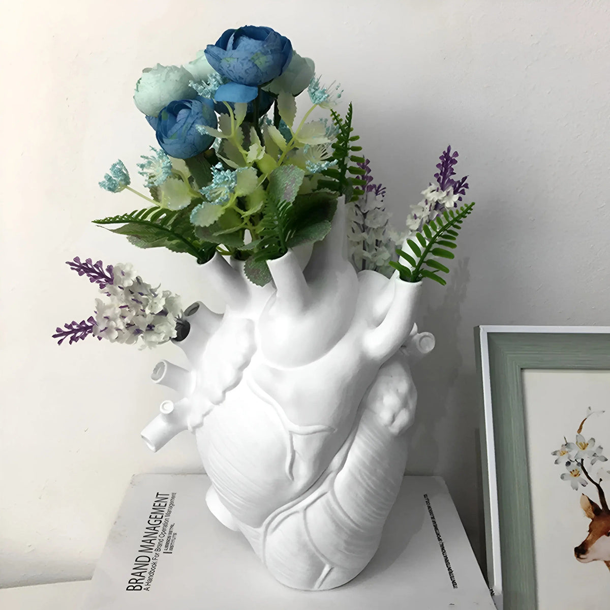 Elena herzförmige Vase – griechisch inspiriert