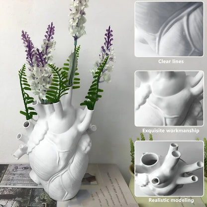 Elena herzförmige Vase – griechisch inspiriert