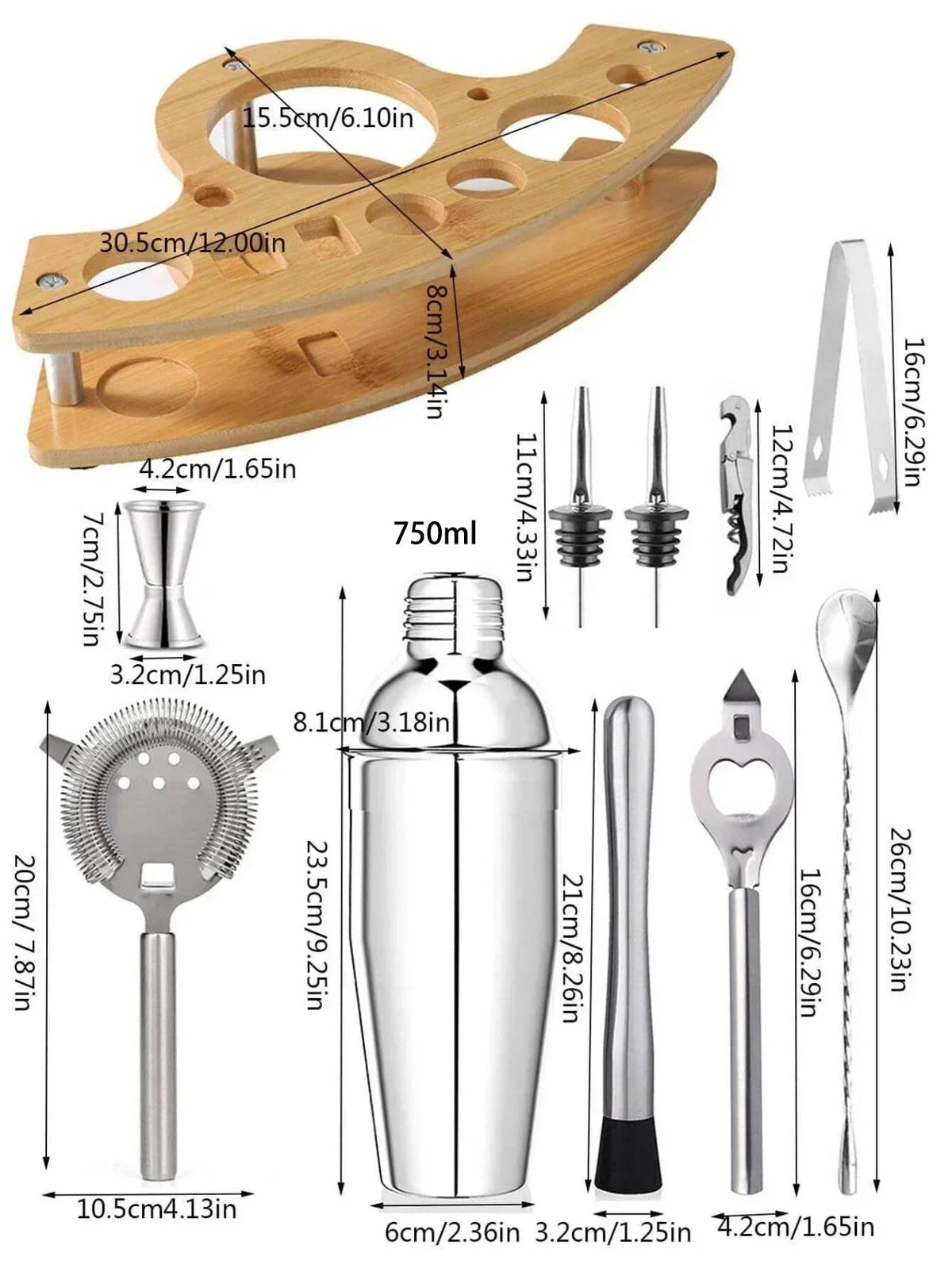 Esme Cocktail Shaker Set - Image 22