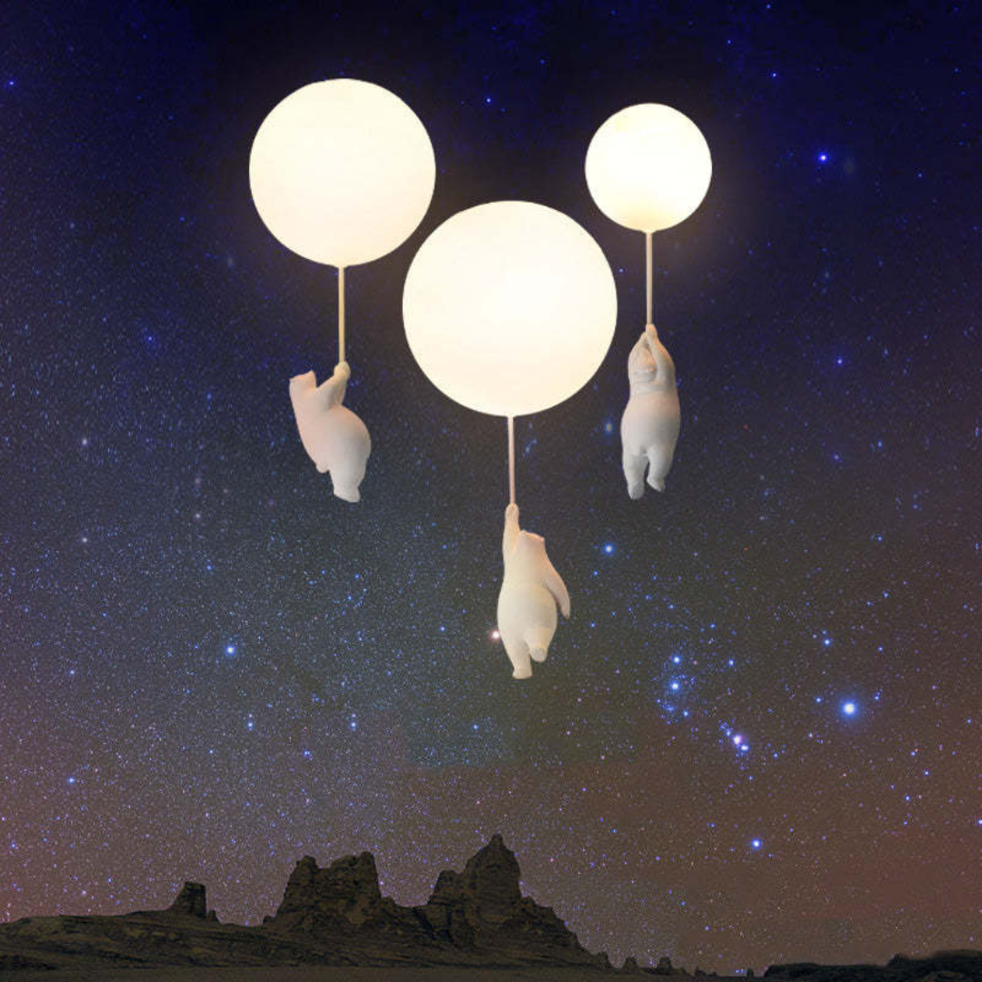 Fateh Deckenleuchten Pendelleuchten Bär Ballon