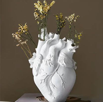 Griechisch inspirierte herzförmige Vase - Elena