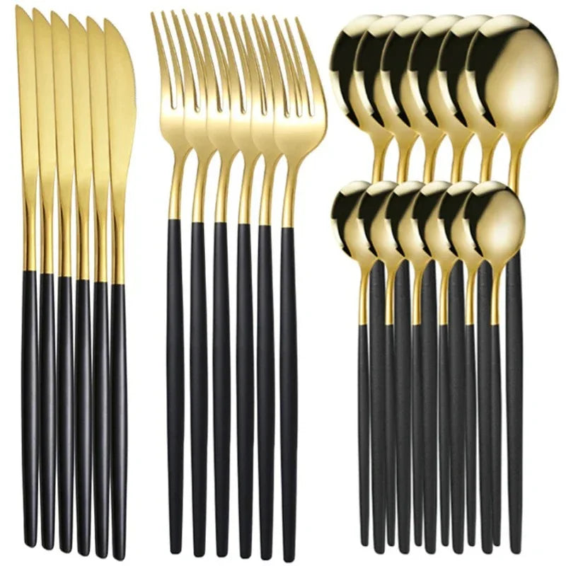 Idris Stainless Steel Cutlery Set - Image 11