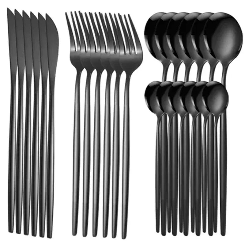 Idris Stainless Steel Cutlery Set - Image 13