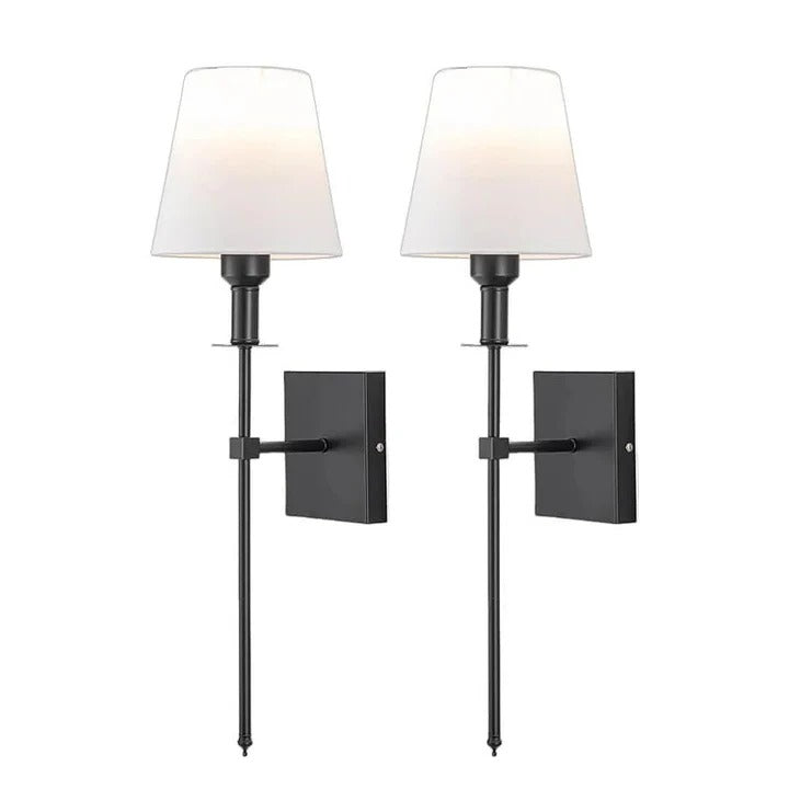 Wiederaufladbares kabelloses Wandlichtset 2er-Pack
