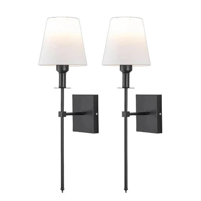 Wiederaufladbares kabelloses Wandlichtset 2er-Pack