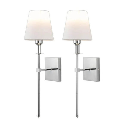 Wiederaufladbares kabelloses Wandlichtset 2er-Pack