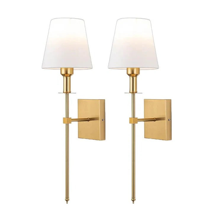 Wiederaufladbares kabelloses Wandlichtset 2er-Pack