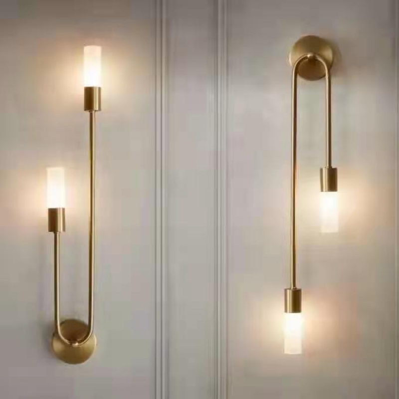 Wandleuchten Moderne Metall Doppelröhren-Design