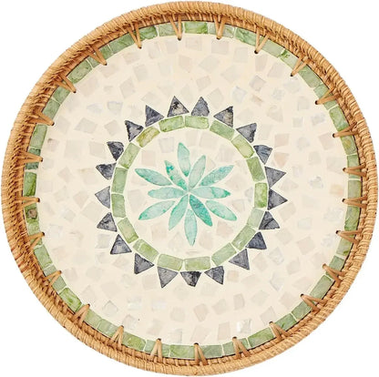 Ingrid Rattan Serving Tray - Image 7