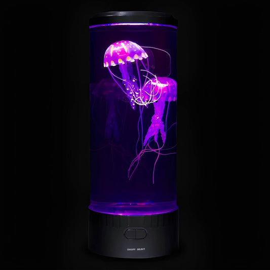Beruhigende LED-Quallen-Tischlampe