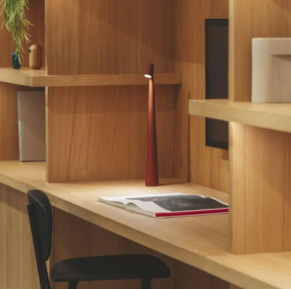 Nordic Minimalist Design Stimmungslicht | Kabellos | LED | Leselampe | Tischlampe