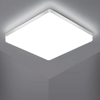 Quadratische LED-Deckenleuchte – Gleichmäßiges, Angenehmes Licht | SuitaHeim Zeilee für Wohnzimmer & Badezimmer