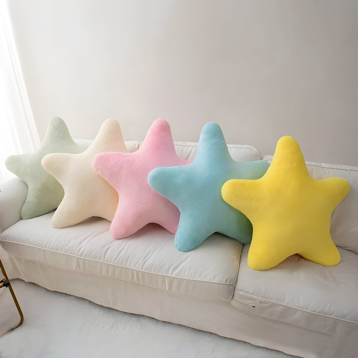 StellarHug Kissen - Dekoratives sternförmiges Kissen | Heim Zeile