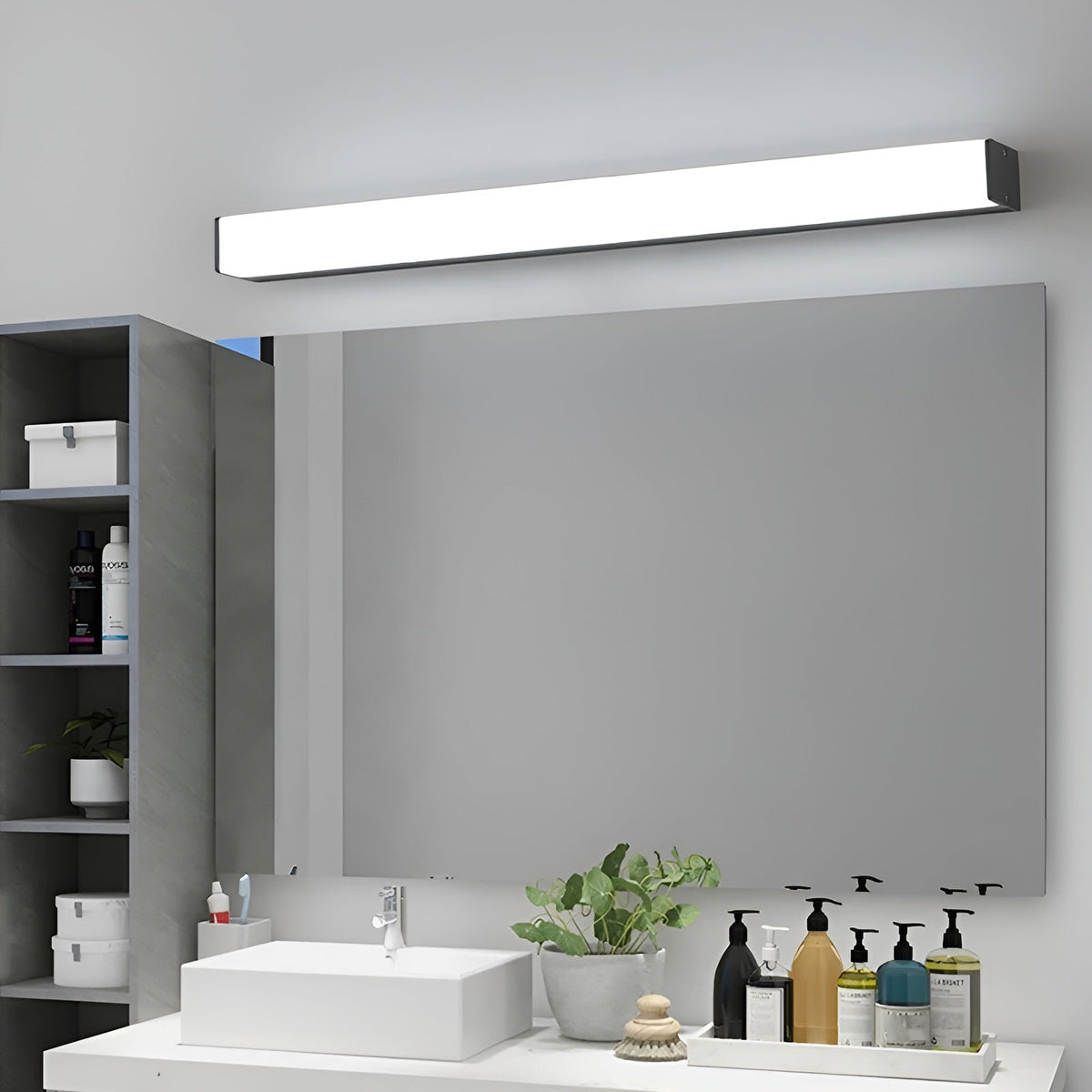 Langes Streifenwandspiegellicht – Super helles Acryllicht für Badezimmer | Modernes Design für Zuhause und Hotels | Heim Zeile