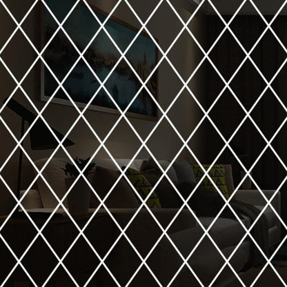 Heim Zeile | MirraShape 3D Spiegel-Dreiecke – Transformieren Sie Ihre Wände mit moderner Tiefe und Glanz