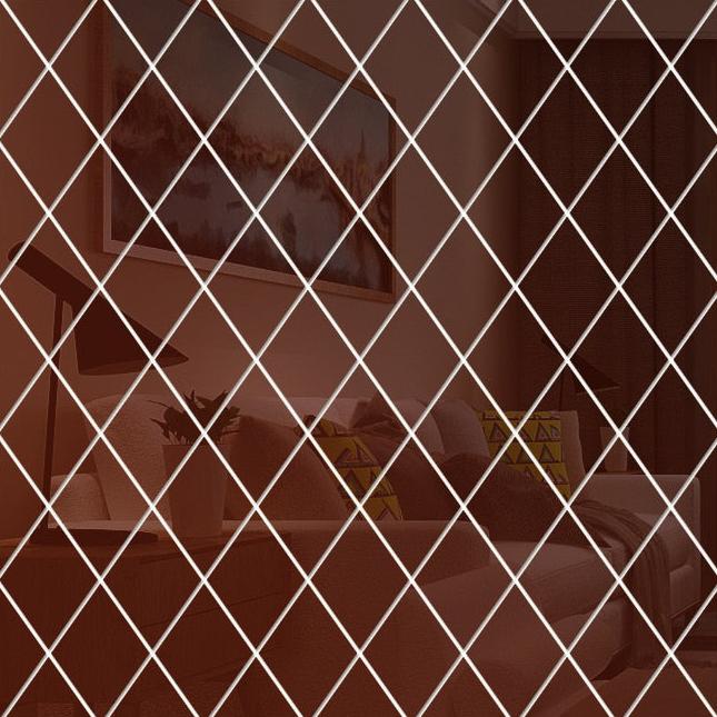 Heim Zeile | MirraShape 3D Spiegel-Dreiecke – Transformieren Sie Ihre Wände mit moderner Tiefe und Glanz