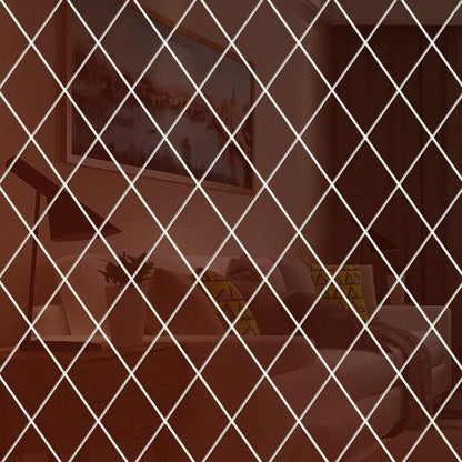 Heim Zeile | MirraShape 3D Spiegel-Dreiecke – Transformieren Sie Ihre Wände mit moderner Tiefe und Glanz