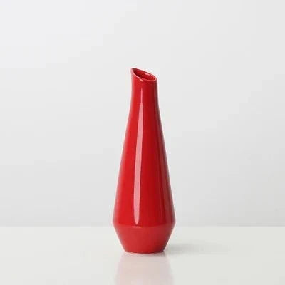 Moderne helle einfarbige Porzellanvase